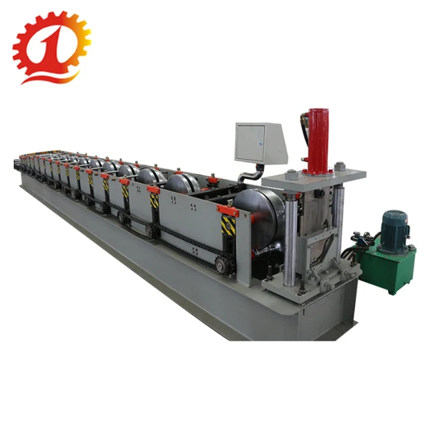 Aluminum water gutter forming machine