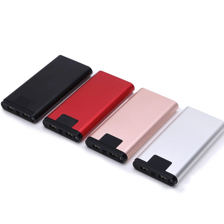 
High quality LCD digital display 12000mAh power bank polymer external battery for phones pads tablets 