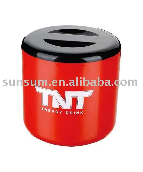 FDA LFGB Экологичный PS Пластиковые Ведра Льда Для Продвижения