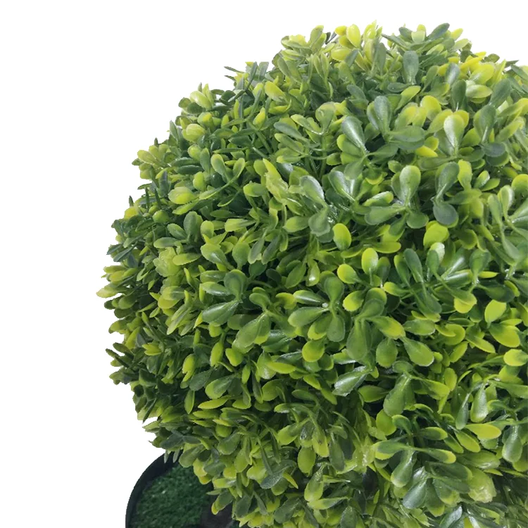 60cm Artificial boxwood ball wreath grass plant topiary bonsai trees