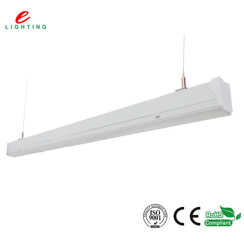 High quality modern office led linear light aluminum suspension cord linear pendant lighting linear light with ip65