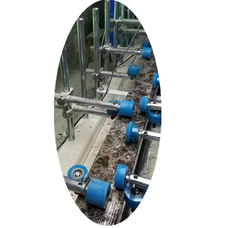 
Customized PUR hot melt glue profile wrapping machine with fast changing rollers 05 