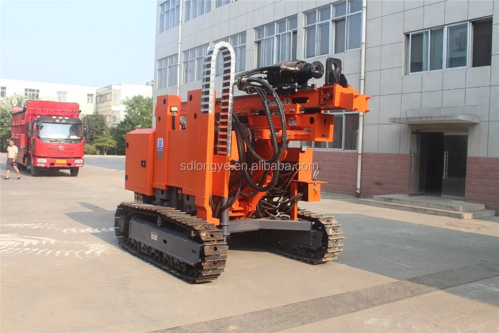 mountain solar ramming piling machine MZ398Y