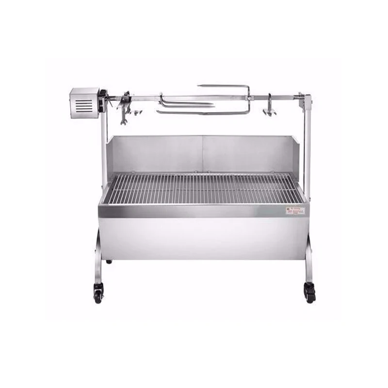 
Cheap commercial Large Charcoal Barbecue pig roaster With Electric Motor Grill for sale 