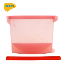 100% Eco Friendly Reusable Vacuum Food Sealing Silicone Vacuum Storage Bag