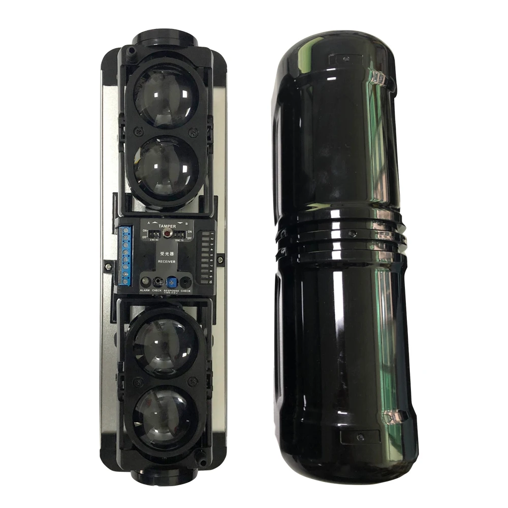 Outdoor Perimeter Security Laser Alarm Beam Sensor 50m to 250m