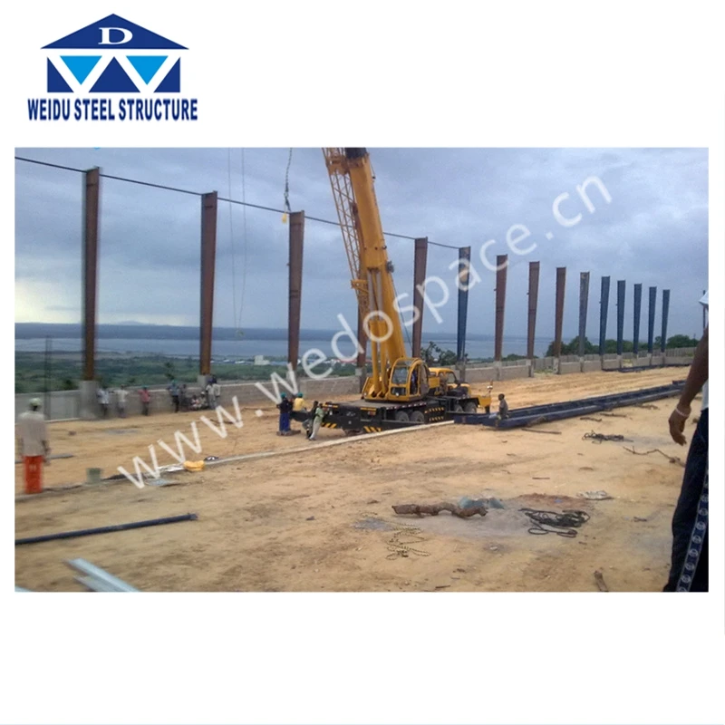 
prefab steel building for chicken shed made in China 