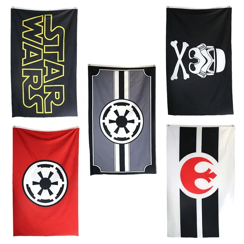
Customized Digital Printing Star Cheap Price Wars Flag 