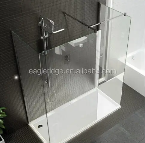 
Tempered glass free standing shower enclosure 