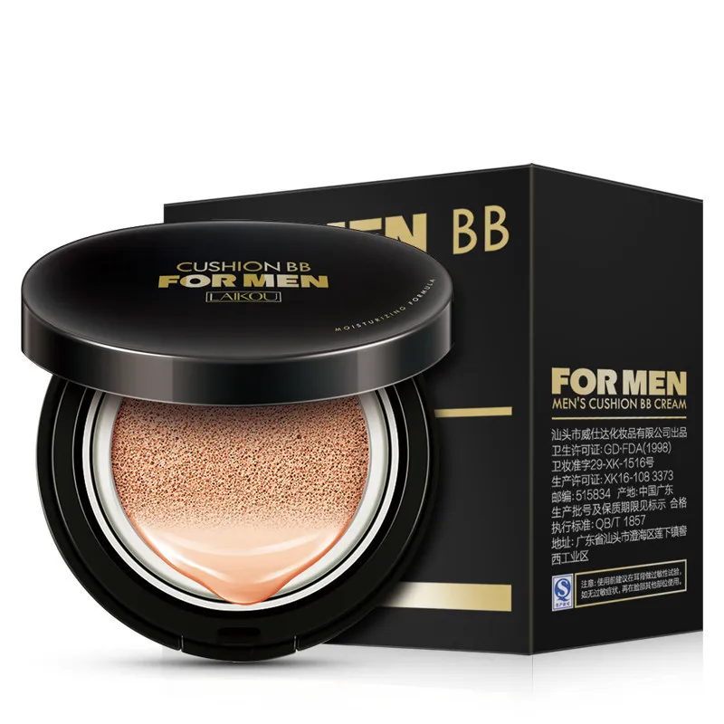 
Men BB Cream Concealer Face Cream Natural Whitening Skin Care Long Lasting Oil Control Face Care Sunscreen Makeup 15g+15g 