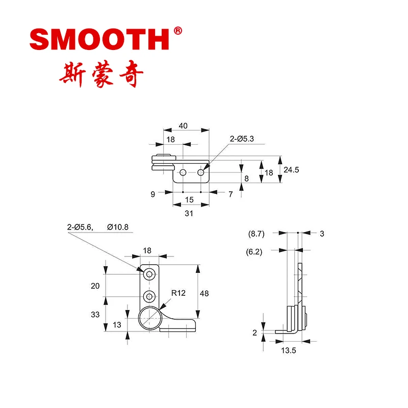 Constant Torque - adjustable Friction torque hinges for computer monitor