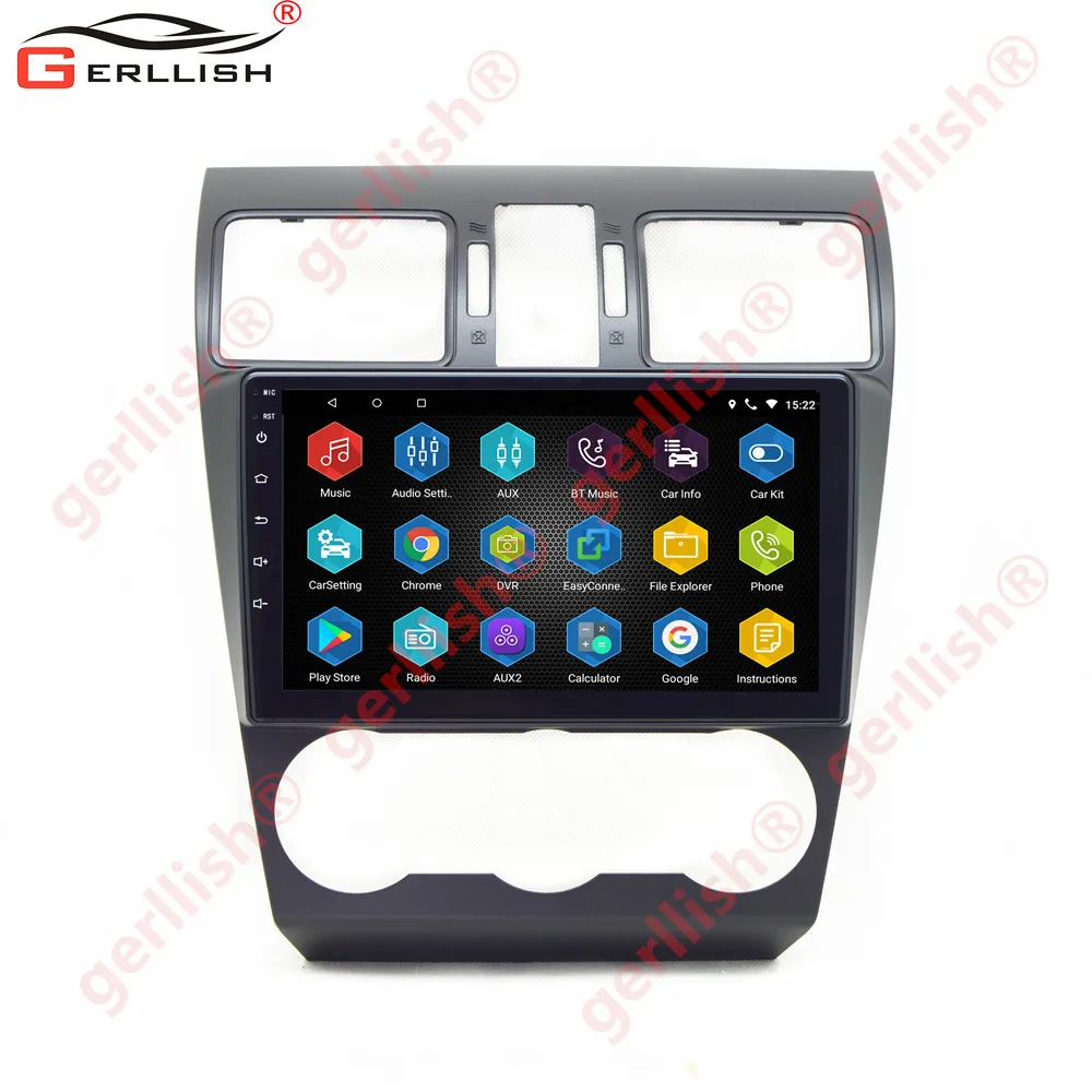 Android car radio stereo multimedia dvd player gps navigation for Subaru Forester XV WRX 2013-2016