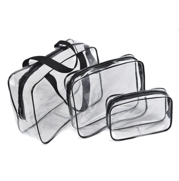 
OEM Hot Trendy Hanging bags Wash gargle Bag lucency PVC Toiletry Bag 