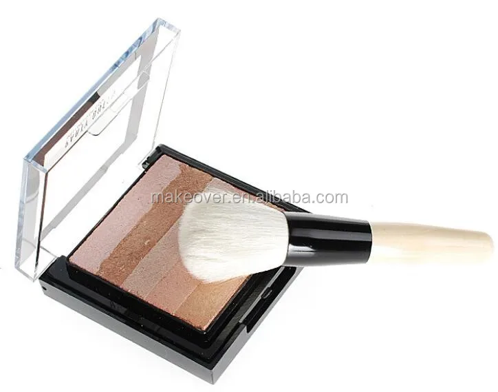 PARTYQUEEN Best Selling Baked Blush Shimmer Brick Compact Bronzer Highlight