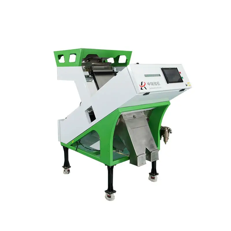 Small CCD Peeled Green Mung Bean Color Sorter Machine