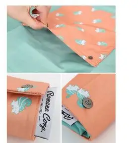 Environment-friendly Polyester Folding Tote Shopping Bag Promotional Foldable Shopping Bag