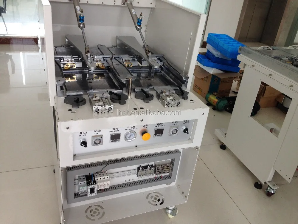 Factory used clothing Automatic pocket creasing machine for jeans