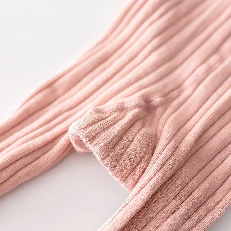 Australia Baby Girls Fall Winter TIGHTS Ribbed Cotton Pantyhose Tight Kids Plain Tights