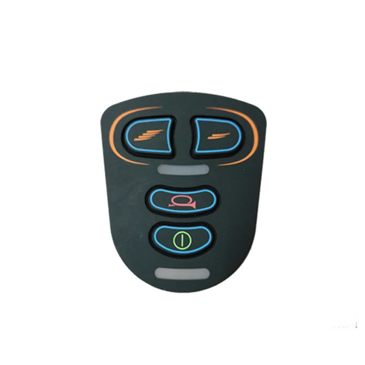 
Black controller silicone rubber keypads/ keypad for remote 