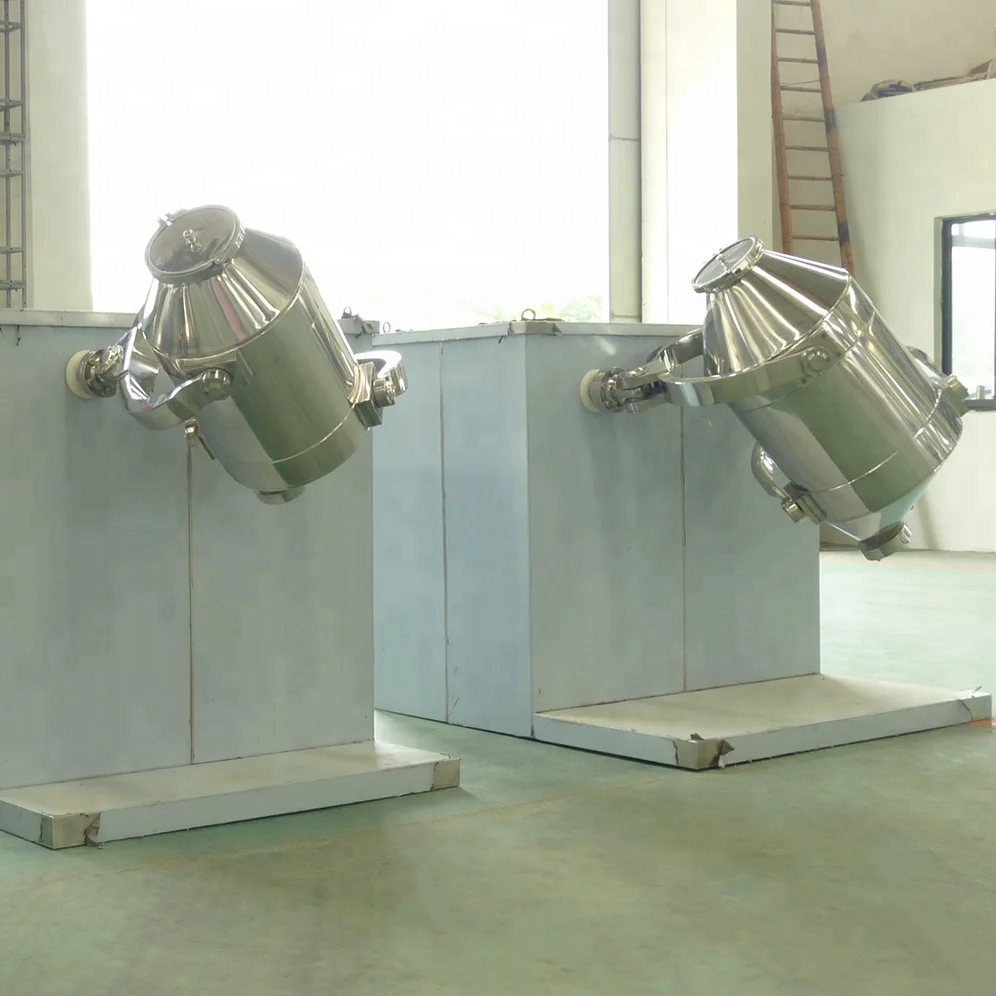 
Automatic PLC control 3d drum powder mixer for coffee flour spices seeds color herb powder mixing machine 