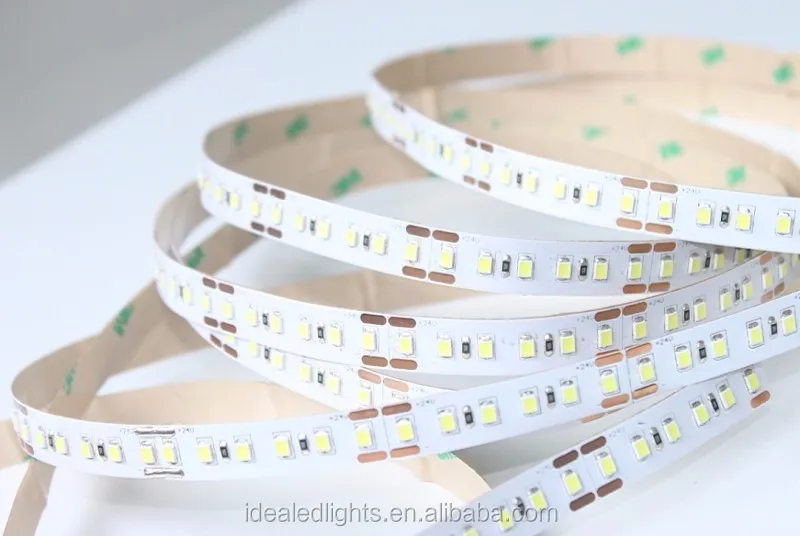 Most popular warm white cooll white 2835 120leds per meter LED strip light