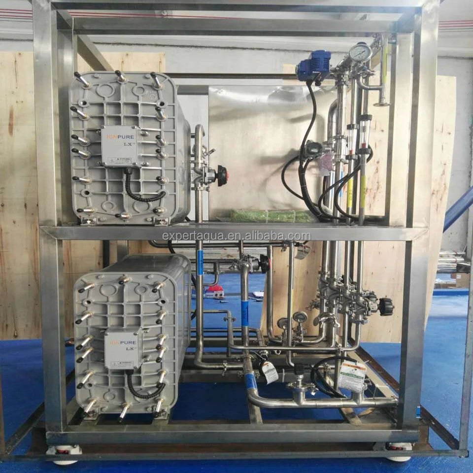 
 10 м 3/ч EDI очищенная вода для фармацевтики  