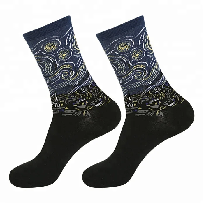  Высококачественные классические мужские цветные хлопковые носки оптом