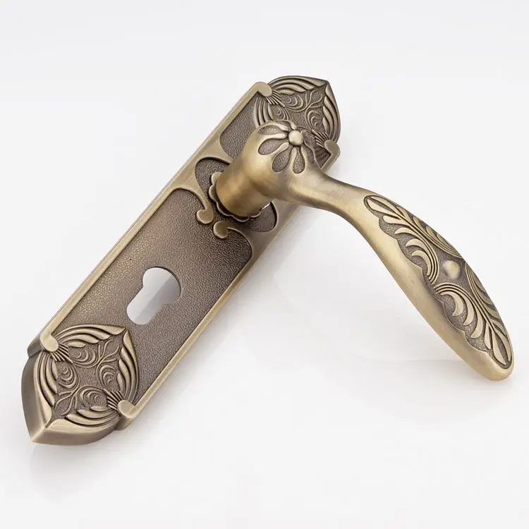  Antique bronze finish zinc alloy door lock set household mortise metal