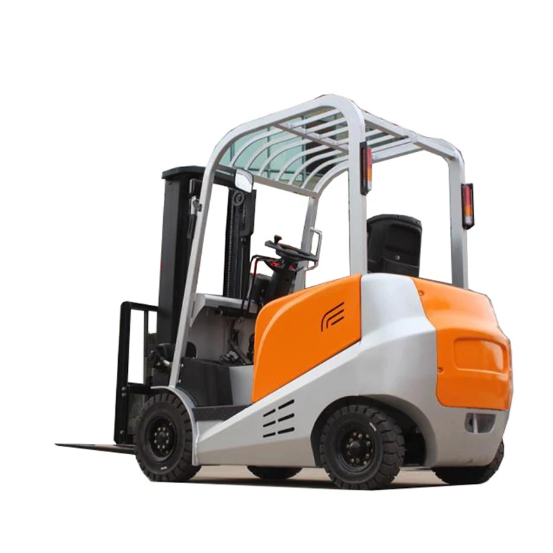 New 48V Yellow 4- Wheel 3 Tons Full Electric Counterbalanced Weight Seat Forklift Pallet Truck CPD Series