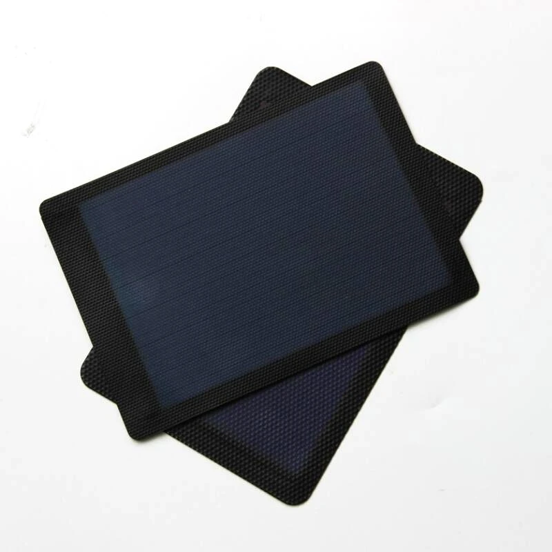 BUHESHUI Free Shipping 1.5W 1.5V Flexible Solar Cells Amorphous Foldable Very Slim Solar Panel Waterproof