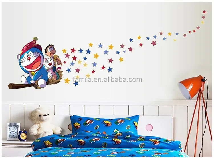 Kids Cartoon Doraemon A dream sticker Glow in dark,