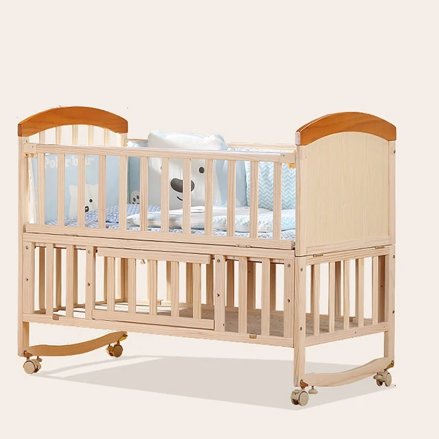 
New born pretty baby bed for 0-3 years,furniture baby cot 