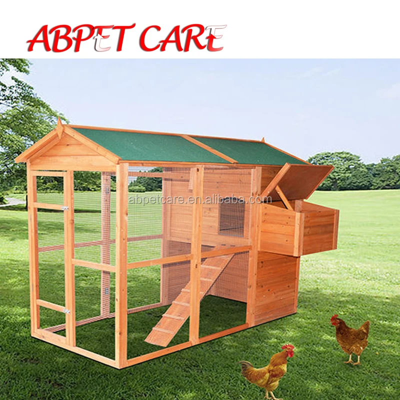Cheap easy clean outdoor pet house chicken coop