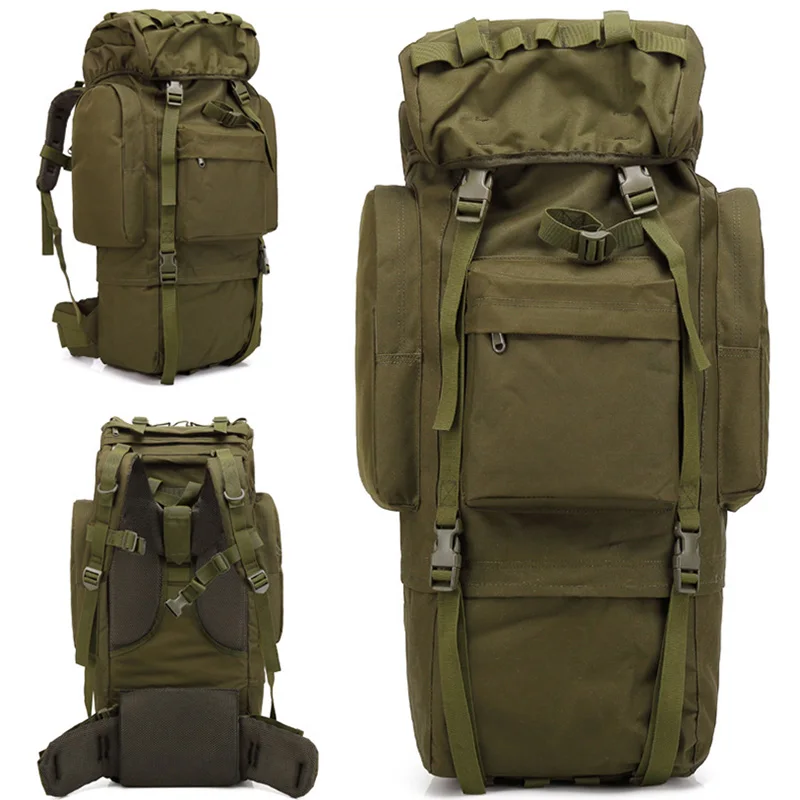 
Best selling oxford fabric waterproof 65L military backpack tactical 