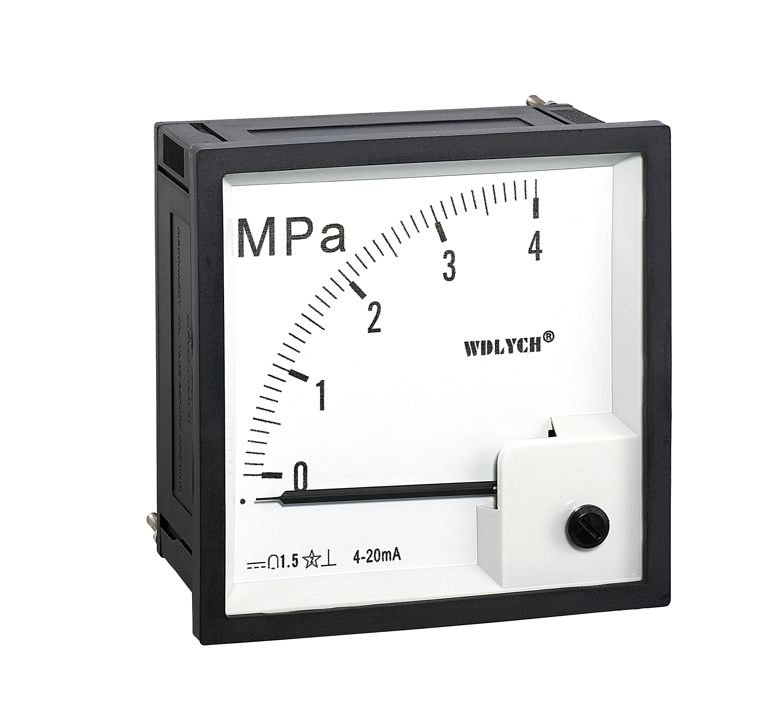 
4-20mA Signal Input 96mm Mpa Meter For Marine Application 