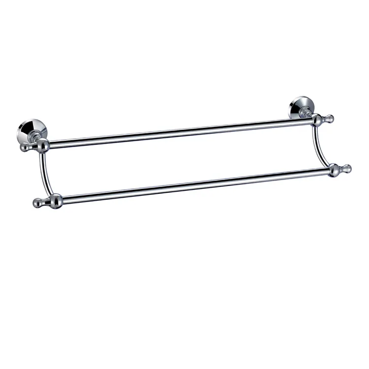 Настенный латунь и хром закончил двойной ванной полотенце