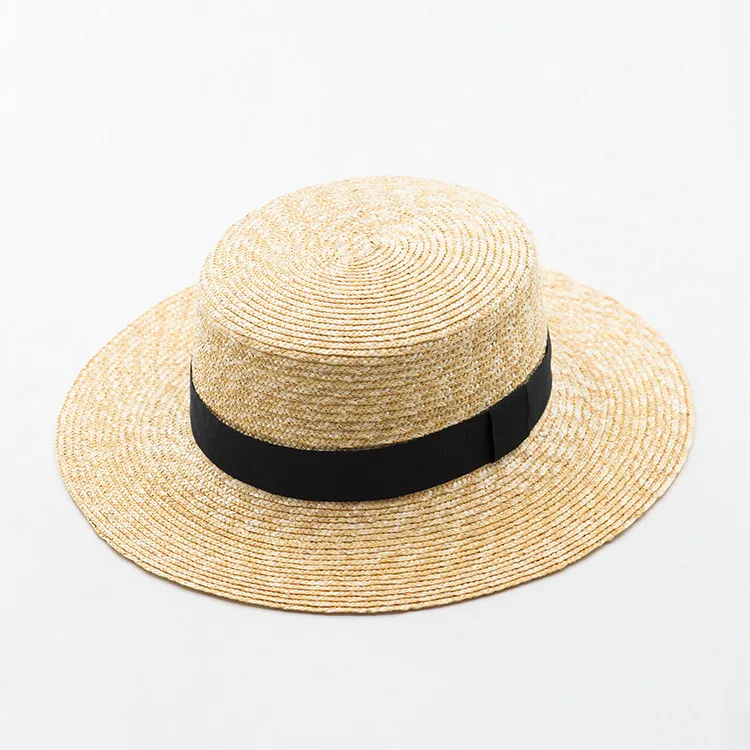 
Wholesale cheap new fashion multi-colors floppy wide brim paper straw hat boater hat 