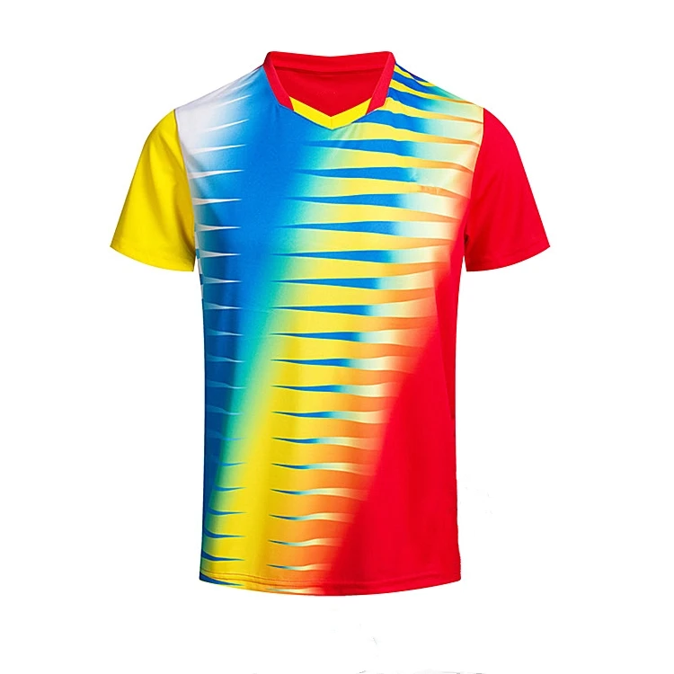 Wholesale high quality custom badminton sports jersey dry fit jersey