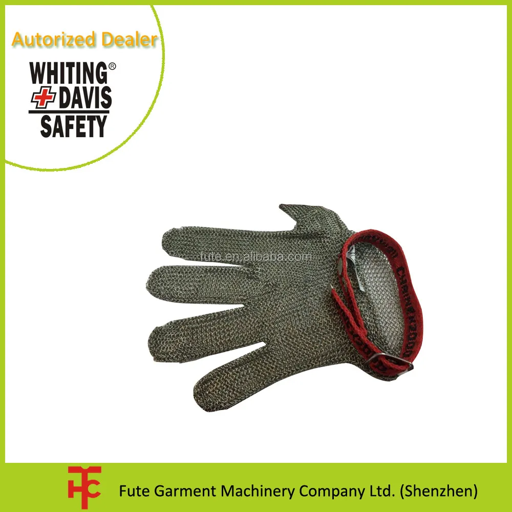 
Five Fingers France Honeywell Whiting Davis Stainless Steel Mesh Safety Gloves 