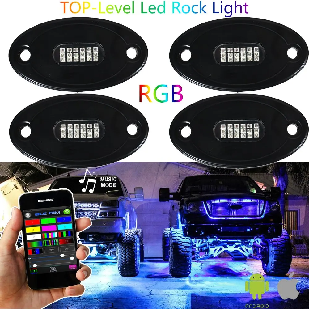 RGB MULTI COLOR CHANGING LED ROCK LIGHT
