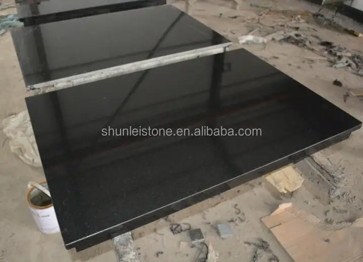 Black granite stove hearth for sale