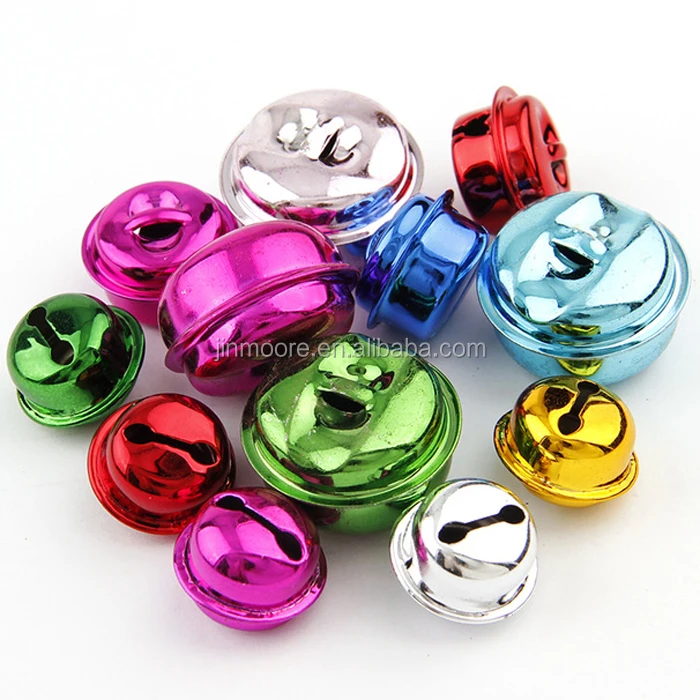 MJB03 DIY Jewelry Charm Craft Colored Mini Xmas Jingle Bells
