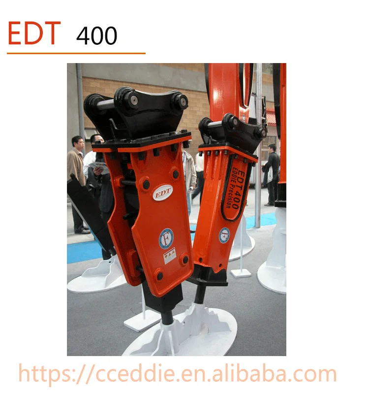 Yantai EDT 400 Top Type hydraulic breaker for volvo ec55 excavators