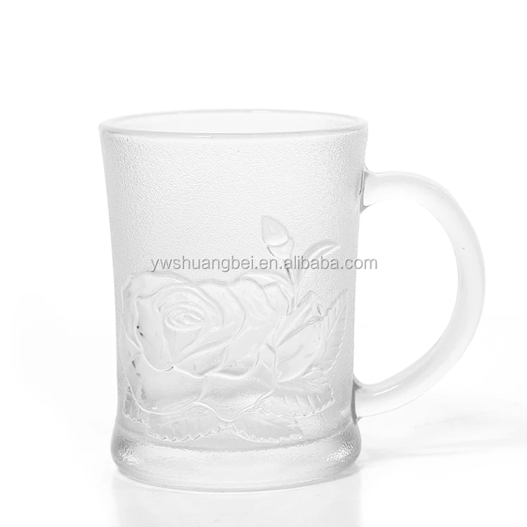 Wholesale 6pcs Glass Cup Set With Gift Box Drinking Glass Small Glass Cup