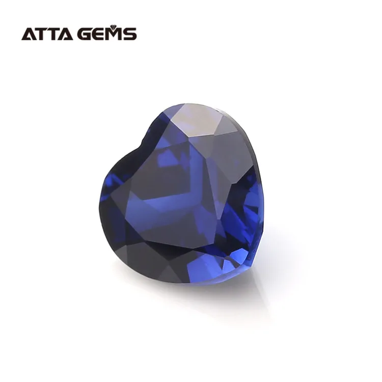 Created blue sapphire #34 ceylon blue sapphire cabochon stone price