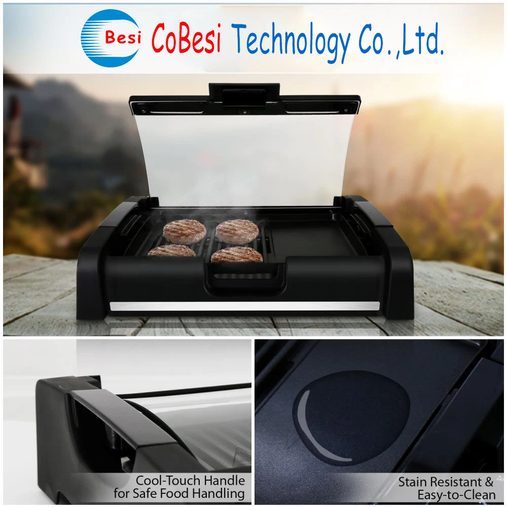 Auto-clip lock grill maker sandwich maker