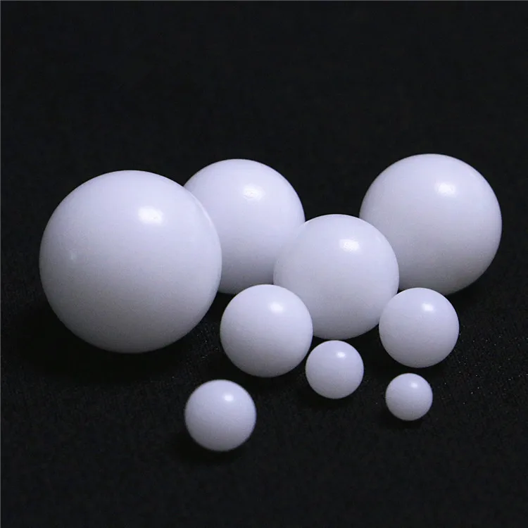 High quality plastic ball 15mm 16mm 17.27mm 19.05mm 20mm 25.4mm 38.1mm  white solid POM plastic balls for slide