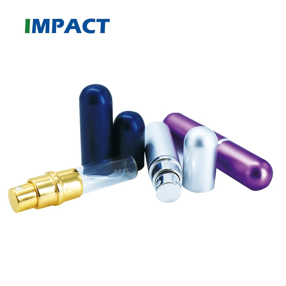 5 ml Perfume Glass/Aluminium Bottle with Mist Spray Pump