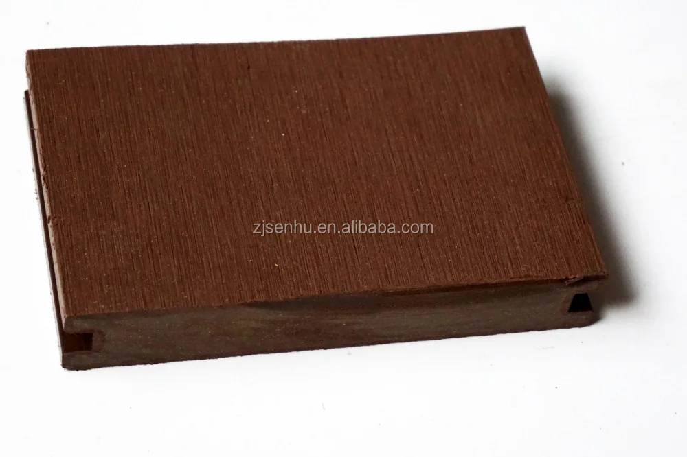 2016 Hot sale solid composite decking wpc laminate flooring