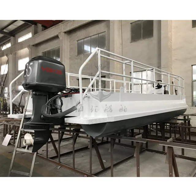 18ft Simple pontoon boat/aluminum pontoon for family party